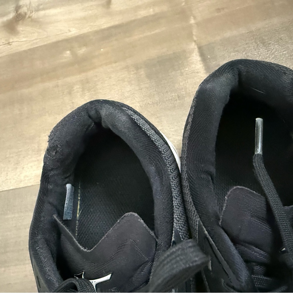 Mizuno Wave Lightning Z6 Volleyball Shoes Women 10 Black‎ White Low Top - Picture 7 of 16